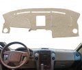 Dash Cover Mat Custom Fit For Ford F150 Pickup Truck 2004 2005 2006 2007 2008 Dashboard Pad Carpet Protector J58 Beige 