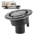 Boat Water Deck Filler Gravity Freshwater Inlet Lockable Leakproof Cap With 2 Keys For Rv Caravan Motorhome