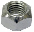 Zinc Plated Steel All Metal Top Lock Nuts 3 4-16 Fine 4 Pack Heat Resistant For Exhaust And Engine Use Silver Alloy Hexagonal 