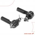 A-premium 2 X Front Outer Tie Rod Ends Compatible With Nissan Altima 2002-2006 Maxima 1995-2008 240sx 1995-1998 Infiniti I30