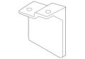 Genuine Nissan Parts Rt Rear Deflector 76856-1vk0a 