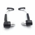 Smt-adjustable Angel Length Silver Black Cnc 22mm Protector Proguard Pro Brake Clutch Lever Protect Guard For Suzuki Gsx Gsxr 