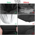 X Autohaux 420d Oxford Cloth Motor Full Outboard Boat Engine Cover Fit Up To 250-300hp Black