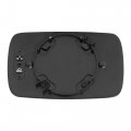 Uxcell Passenger Side Right Mirror Glass With Backing Plate Heated Blue Tinted For Bmw E39 E46 330i 325i 328i 525i