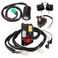 Handlebar Key Starter Relay Switch Kit For Honda Trx450er 450er 2006-2014 35150-hp1-a03 35150-hp1-a02 35100-hp1-003