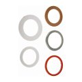 Drain Plug Gasket Set Plastic Copper Steel Red White 06 In 1 07 Thickness 25 0 99 03 Outside Diameter 090-845cd 