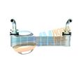 Engine Oil Cooler Fit To Toyota Forklift Or Similar 10 Plates Size Between Holes 200 Mm 7 8 In-tank Radiator 