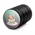 Graphics More Teacup Pig Motorcycle Bicycle Bike Tire Rim Wheel Aluminum Valve Stem Caps