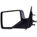 Left Side View Mirror For 2006 2007 2008 2009 2010 2011 Ford Ranger Black Textured Manual Folding Non Heated Adjustment 
