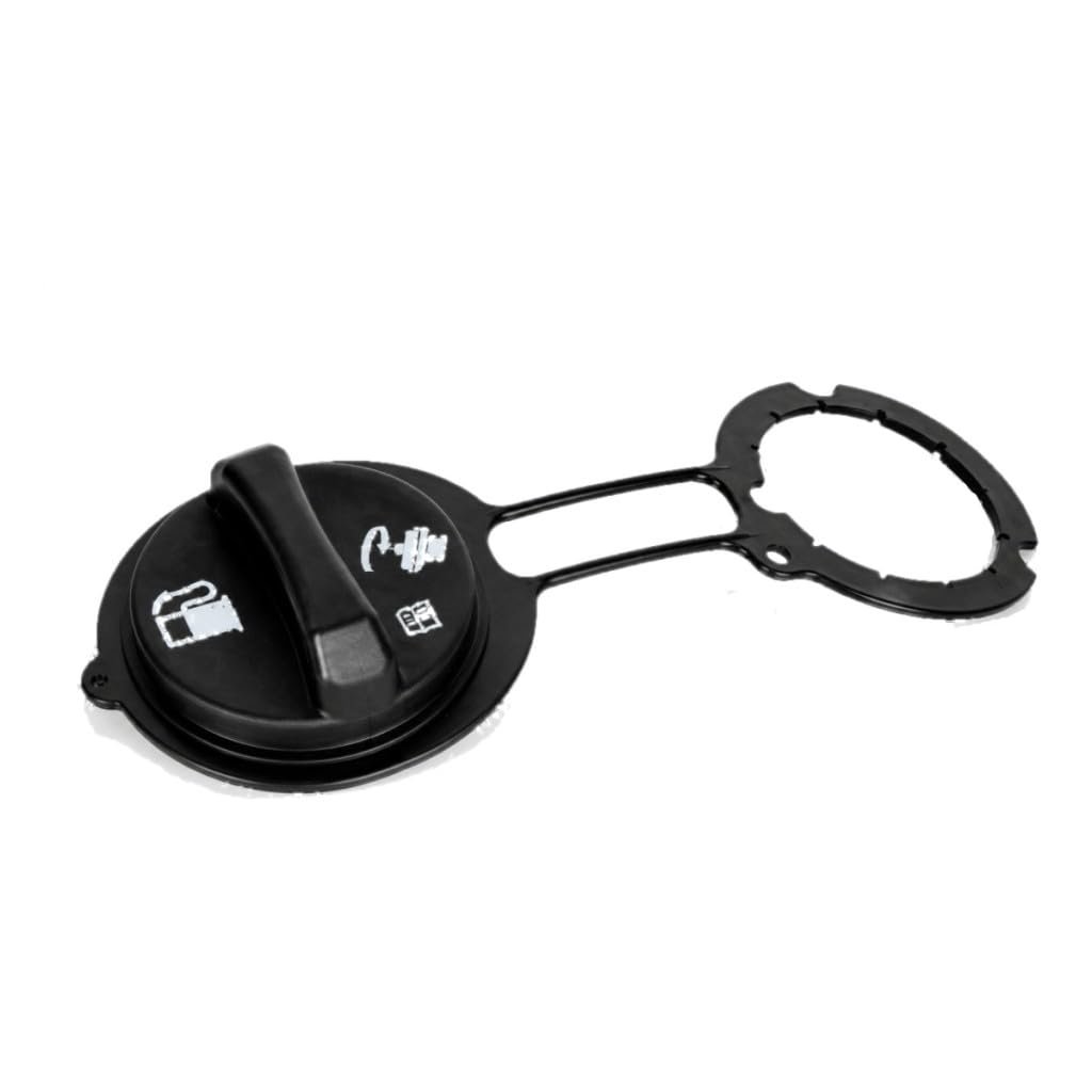 Fuel Tank Cap For Chevy S10 Blazer 1996 Black Plastic And Rubber 2 94 In Outside Diameter 1 01 Depth Tether Attached