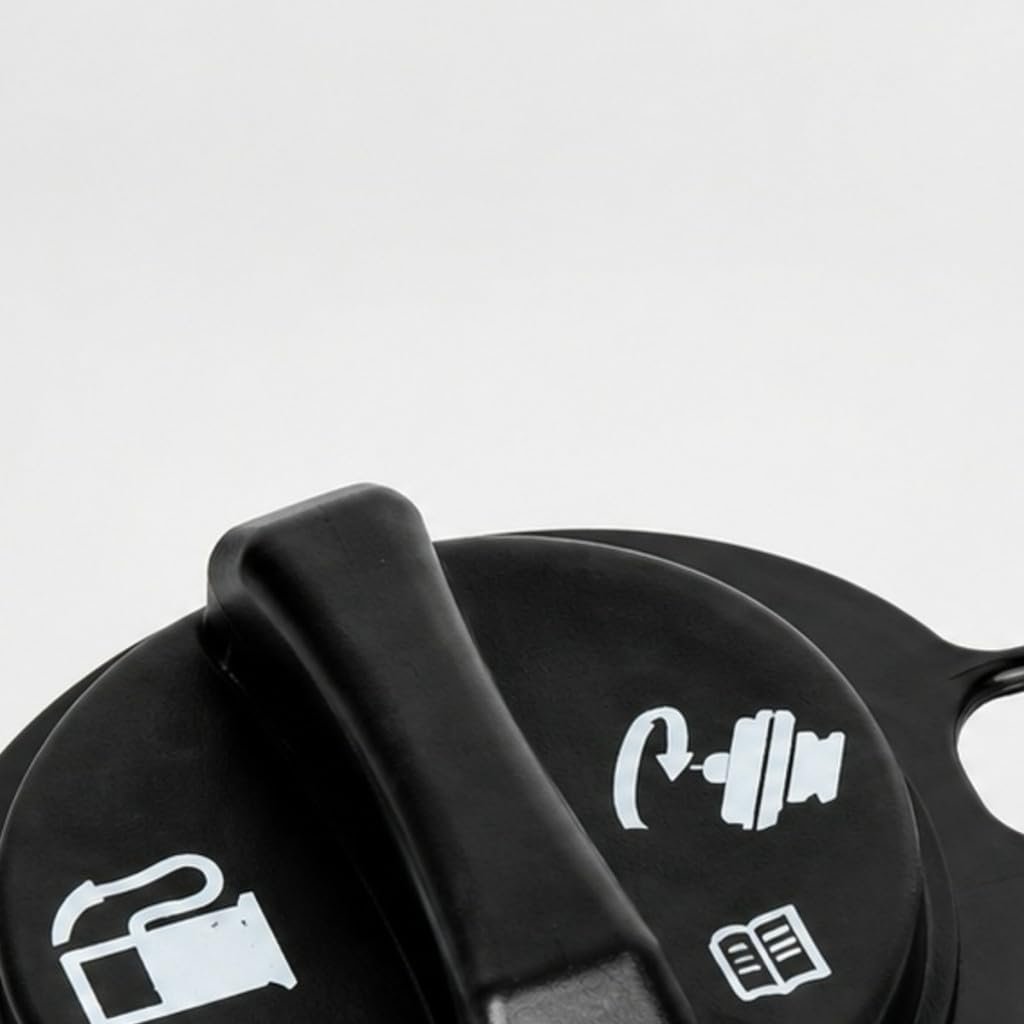 Fuel Tank Cap For Chevy S10 Blazer 1996 Black Plastic And Rubber 2 94 In Outside Diameter 1 01 Depth Tether Attached