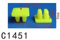 Autobahn88 Trim Panel Grommet Clip Compatible With Subaru 98-16 Forester Quarter Oem 661179000 Pack Of 20