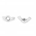 Uxcell 20pcs 304 Stainless Steel M6 Butterfly Wing Nut Screw Nuts