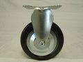 5 X 1-1 4 Swivel Casters Hard Rubber Wheel 2 And Rigid 350 Lbs Each Tool Box 