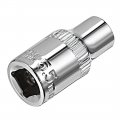 Uxcell 2 Pcs 1 4-inch Drive 5 5mm 6-point Shallow Socket Metric Cr-v