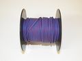 Violet Blue Striped 18 Ga Awg Gxl Wire 100 Spool For Automotive Truck Motorcycle Rv General Purpose Copper 94 O D Abrasion 