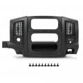 G-plus Dash Radio Trim Bezel Cover Surround Panel W Air Vent Storage Compatible With Dodge Ram 1500 2002-2005 Fits 2500 3500