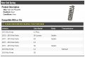 Marketplace Auto Parts Rear Coil Spring Compatible With 2010-2013 Kia Forte