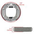 For Yamaha Ttr90 Ttr90e 2000-2007 Front Brake Shoes Mod-ztf1-16917