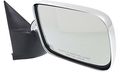 Kool Vue Passenger Side Mirror For 1994-2001 Dodge Ram 1500 1994-2002 2500 3500 Manual Folding Chrome Glass 6 X 9 In Housing 