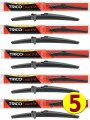 5-wiper Factory Master Case Bulk Rear Wiper Blades For Fleets Service Repair Shops Trico 12-f Exact Fit Pack Of 5 