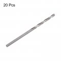 Uxcell 20 X Replacement 2mm Dia Spiral Flute Straight Shank Twist Electric Drill Bit