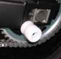 Pro-tek Swing Arm Spools Sliders Made For 2009 2010 2011 2012 2013 2014 2015 Suzuki Sfv650 Sfv 650 Gladius 8mm With White