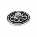 2x New Octopus Hydra Emblem Decal Dome Shape Fender Rear Windshield Trunk Lid 2 7a Diameter Metal Badge Nameplate Decorative