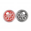 2x New Octopus Hydra Emblem Decal Dome Shape Fender Rear Windshield Trunk Lid 2 7a Diameter Metal Badge Nameplate Decorative