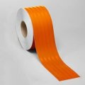 Safe Way Traction 4 Wide X 10 Foot Roll Of Diamond Gradea 3m High Intensity Flexible Prismatic Reflective Drum Sheeting Orange 