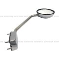 8 Hood Mirror With Plastic Cover And Stainless Steel Arm Chrome Passenger Side Fit Kenworth T680 Peterbilt 579 587 Trucks