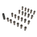 22pcs Tapered Lug Nuts With Nut Sleeve Key Alloy Steel For For Suzuki M12x1 25