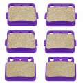 Fa137 Fa84 Carbon Fiber Front And Rear Brake Pads For Arctic Cat 400 2004 To 2008 Kawasaki Kfx400 Suzuki Quadracer Quadsport 