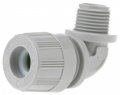 Woodhead 5525 Cable Strain Relief Grip Locknut Max-loc Cord Seal Right Angle Male 1 2 Npt Thread Size Black Grommet Color 250a 