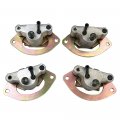 Front Rear Brake Calipers For Polaris Sportsman 550 850 X2 Xp 1000 W Pads