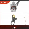 A-premium Rear Abs Wheel Speed Sensor Compatible With Nissan Models X-trail 2004-2008 2010-2012 Rogue 2008-2013 2-pc Set