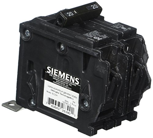 Siemens B220H 20-Amp Double Pole 120/240-Volt 22KAIC Bolt in Breaker