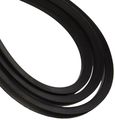 B140 Hi-power Ii V-belt For Industrial Machinery Lawn Mowers And Vehicles Rubber Construction With Flex-weave Cover Black 