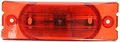 Grote 45442 Red Two-bulb Turtleback No-splice Clearance Marker Light 