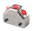 Maxxima Lcl-3r 3 Led Red Chrome Micro Interior Courtesy Light 