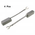 Uxcell 4pcs Carbon Brushes 32mmx12 5mmx10mm Graphite For Electric Motor Power Tool Replacement Parts