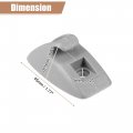 X Autohaux 2pcs Sun Visor Support Clip Retainer For Volkswagen Golf Jetta Scirocco Mk1 Mk2 191857559 Holder Bracket Hanger
