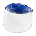Pip 251-01-7214 Clear Petg Polyethylene Terephthalate Glycol Safety Visor Face Shield With Aluminum Binding Large 