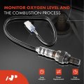 A-premium O2 Oxygen Sensor Compatible With Subaru Legacy 1999 H4 2l Ej22e 2 5l Ej25d Upstream And Downstream 2-pc Set Replace