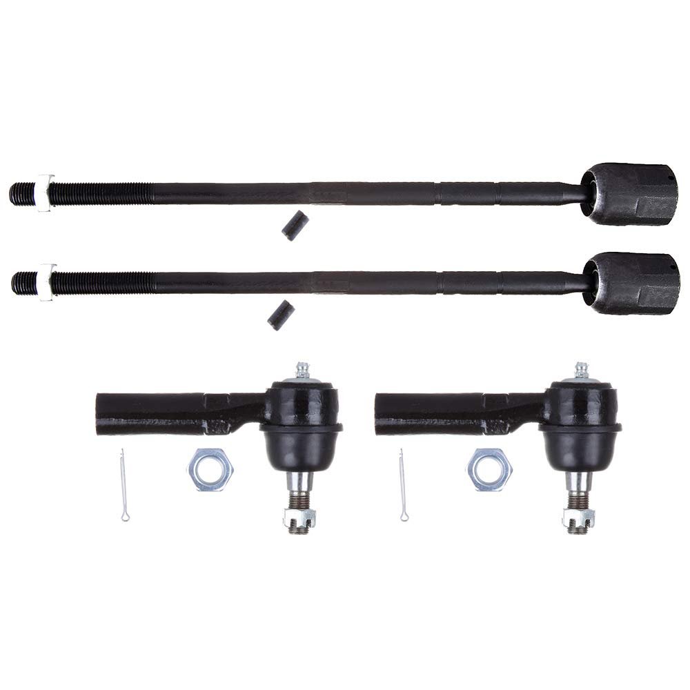 4pc Front Inner And Outer Tie Rod End Es3181rl Ev315 For Ford Windstar 1995 2003