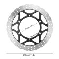 Motorcycle Front Brake Rotor 290mm High Strength Steel Direct Fit For Ex250 Ex250r 2008 To 2012 With Cooling Holes Optimized