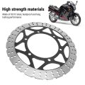 Motorcycle Front Brake Rotor 290mm High Strength Steel Direct Fit For Ex250 Ex250r 2008 To 2012 With Cooling Holes Optimized