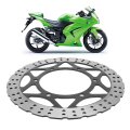 Motorcycle Front Brake Rotor 290mm High Strength Steel Direct Fit For Ex250 Ex250r 2008 To 2012 With Cooling Holes Optimized