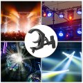 Uxcell Light Truss Clamps 1 5 W Stage Lighting Pipe C Clamp Aluminum Alloy For 57-2 83 Od Tube Max Load 250lb Black 4pcs