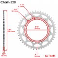 Caltric Green O-ring Drive Chain And Sprocket Kit Compatible With Yamaha Fz-6 2009 Fz-6r 2010 2011 2012 2013-2016